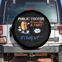 Public Tooter Spare Tire Cover Its More Than A Fart Funny Inappropriate Embarrassing - Wonder Print Shop