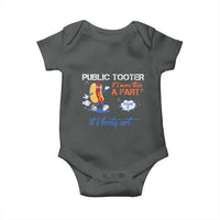 Public Tooter Baby Onesie Its More Than A Fart Funny Inappropriate Embarrassing - Wonder Print Shop