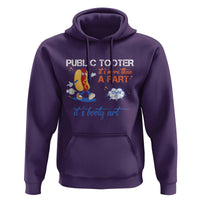 Public Tooter Hoodie Its More Than A Fart Funny Inappropriate Embarrassing - Wonder Print Shop