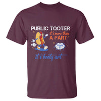 Public Tooter T Shirt Its More Than A Fart Funny Inappropriate Embarrassing - Wonder Print Shop