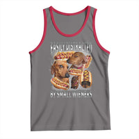 Funny Offensive Dachshund Tank Top Easily Distracted By Small Wieners Bootleg Meme