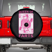 Queen of Farts Spare Tire Cover Funny Joke Inappropriate Fart Prank Gift - Wonder Print Shop