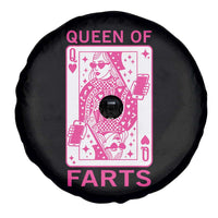 Queen of Farts Spare Tire Cover Funny Joke Inappropriate Fart Prank Gift - Wonder Print Shop