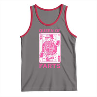 Queen of Farts Tank Top Funny Joke Inappropriate Fart Prank Gift - Wonder Print Shop