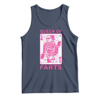 Queen of Farts Tank Top Funny Joke Inappropriate Fart Prank Gift - Wonder Print Shop
