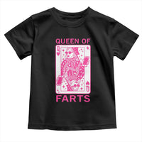 Queen of Farts Toddler T Shirt Funny Joke Inappropriate Fart Prank Gift - Wonder Print Shop