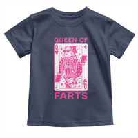 Queen of Farts Toddler T Shirt Funny Joke Inappropriate Fart Prank Gift - Wonder Print Shop