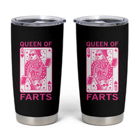 Queen of Farts Tumbler Cup Funny Joke Inappropriate Fart Prank Gift - Wonder Print Shop
