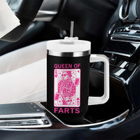 Queen of Farts Tumbler With Handle Funny Joke Inappropriate Fart Prank Gift - Wonder Print Shop