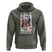 King of Farts Hoodie Funny Joke Inappropriate Fart Prank Gift - Wonder Print Shop