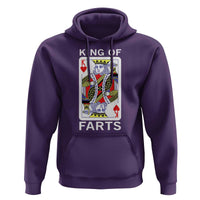 King of Farts Hoodie Funny Joke Inappropriate Fart Prank Gift - Wonder Print Shop