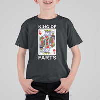 King of Farts T Shirt For Kid Funny Joke Inappropriate Fart Prank Gift - Wonder Print Shop