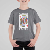 King of Farts T Shirt For Kid Funny Joke Inappropriate Fart Prank Gift - Wonder Print Shop