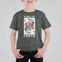 King of Farts T Shirt For Kid Funny Joke Inappropriate Fart Prank Gift - Wonder Print Shop