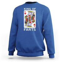 King of Farts Sweatshirt Funny Joke Inappropriate Fart Prank Gift - Wonder Print Shop