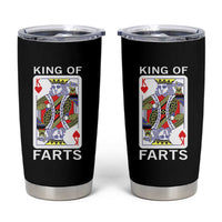 King of Farts Tumbler Cup Funny Joke Inappropriate Fart Prank Gift - Wonder Print Shop