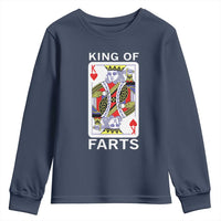 King of Farts Youth Sweatshirt Funny Joke Inappropriate Fart Prank Gift - Wonder Print Shop