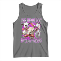 Funny Throat Goat Tank Top Swallows Juicy Wieners Inappropriate Adult - Wonder Print Shop