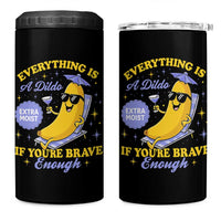 Funny Embarrassing Saying 4 in 1 Can Cooler Tumbler Sarcastic Inappropriate Raunchy Banana - Wonder Print Shop