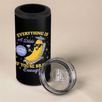 Funny Embarrassing Saying 4 in 1 Can Cooler Tumbler Sarcastic Inappropriate Raunchy Banana - Wonder Print Shop