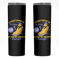 Funny Embarrassing Saying Skinny Tumbler Sarcastic Inappropriate Raunchy Banana - Wonder Print Shop