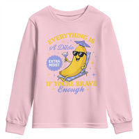 Funny Embarrassing Saying Youth Sweatshirt Sarcastic Inappropriate Raunchy Banana - Wonder Print Shop