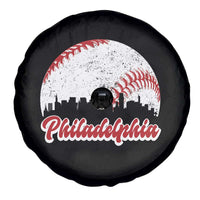 Philadelphia Baseball Spare Tire Cover Vintage Skyline City - Wonder Print Shop