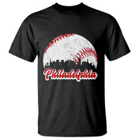 Philadelphia Baseball T Shirt Vintage Skyline City - Wonder Print Shop