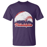 Philadelphia Baseball T Shirt Vintage Skyline City - Wonder Print Shop