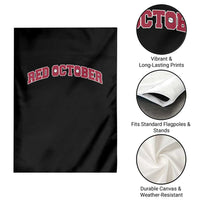 Red October Garden Flag Vintage Sports Philadelphia Playoff Baseball Fan - Wonder Print Shop