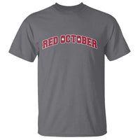 Red October T Shirt Vintage Sports Philadelphia Playoff Baseball Fan - Wonder Print Shop