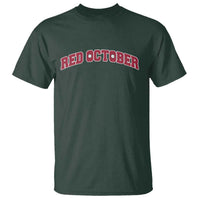Red October T Shirt Vintage Sports Philadelphia Playoff Baseball Fan - Wonder Print Shop