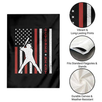 October Ready Garden Flag Cool Distressed Philadelphia Baseball Fan US Flag - Wonder Print Shop