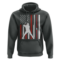 October Ready Hoodie Cool Distressed Philadelphia Baseball Fan US Flag - Wonder Print Shop