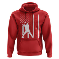 October Ready Hoodie Cool Distressed Philadelphia Baseball Fan US Flag - Wonder Print Shop