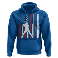 October Ready Hoodie Cool Distressed Philadelphia Baseball Fan US Flag - Wonder Print Shop