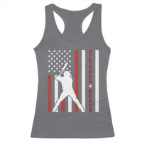 October Ready Racerback Tank Top Cool Distressed Philadelphia Baseball Fan US Flag - Wonder Print Shop