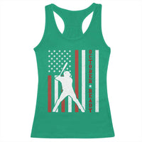 October Ready Racerback Tank Top Cool Distressed Philadelphia Baseball Fan US Flag - Wonder Print Shop