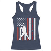 October Ready Racerback Tank Top Cool Distressed Philadelphia Baseball Fan US Flag - Wonder Print Shop
