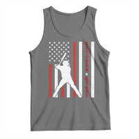 October Ready Tank Top Cool Distressed Philadelphia Baseball Fan US Flag - Wonder Print Shop