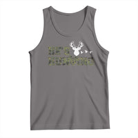 He Is Hunting Tank Top Camo Deer Hunters Girlfriend Wife Hunting Season - Wonder Print Shop