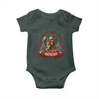 Western Christmas Baby Onesie Howdy Country Christmas Horse Xmas Cheer