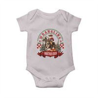 Western Christmas Baby Onesie Howdy Country Christmas Horse Xmas Cheer