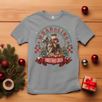 Western Christmas T Shirt Howdy Country Christmas Horse Xmas Cheer - Wonder Print Shop