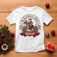 Western Christmas T Shirt Howdy Country Christmas Horse Xmas Cheer - Wonder Print Shop