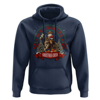 Western Christmas Hoodie Howdy Country Christmas Horse Xmas Cheer