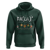 Funny Christmas Hoodie FA (LA)8 Funny Xmas Santa Fa La Math Teacher Student
