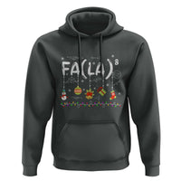 Funny Christmas Hoodie FA (LA)8 Funny Xmas Santa Fa La Math Teacher Student
