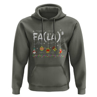 Funny Christmas Hoodie FA (LA)8 Funny Xmas Santa Fa La Math Teacher Student