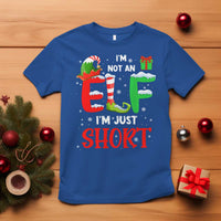 Funny Christmas T Shirt I'm Not An Elf Just Short Xmas - Wonder Print Shop